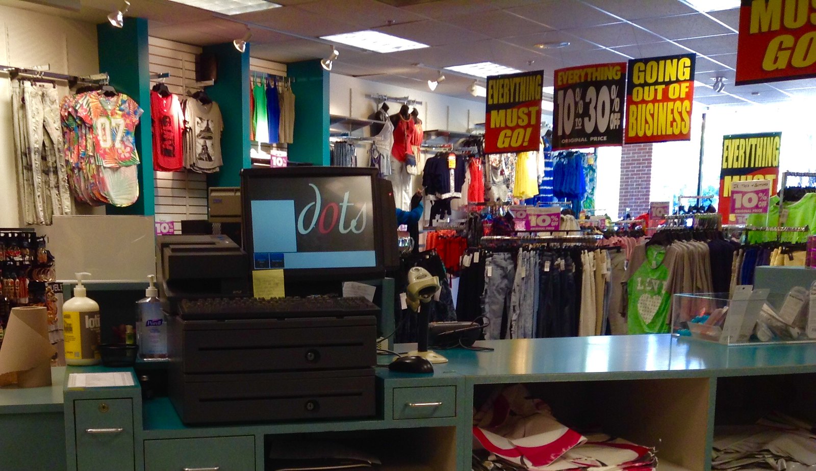 Dots Clothing Store Logo