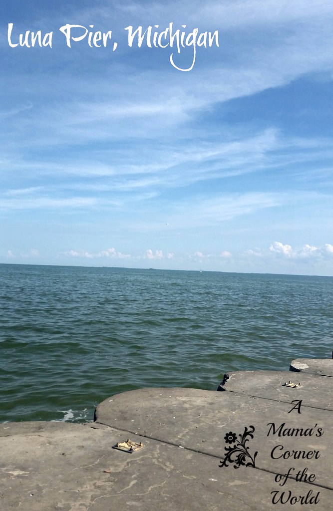 Luna Pier MI 4 Lake Erie from the Luna Pier, Michigan pier… Angela