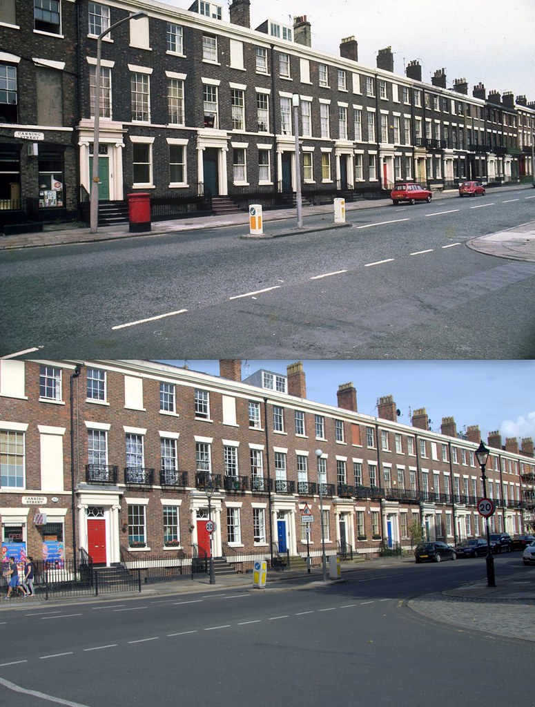 Canning Street, 1970s and 2016 All these photos can also b… Flickr