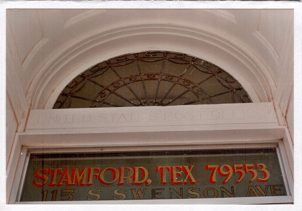 Post Office Entrance Stamford, Texas Post office entrance … Flickr