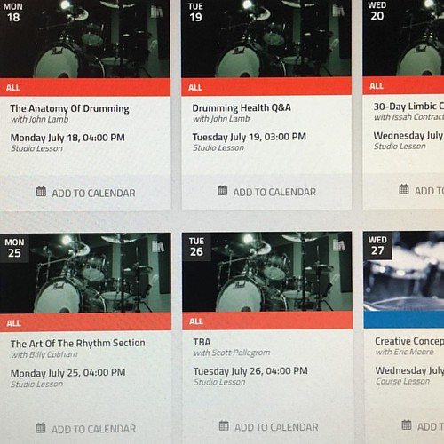 This Monday and Tuesday I'll be at Drumeo Studios recordin… Flickr