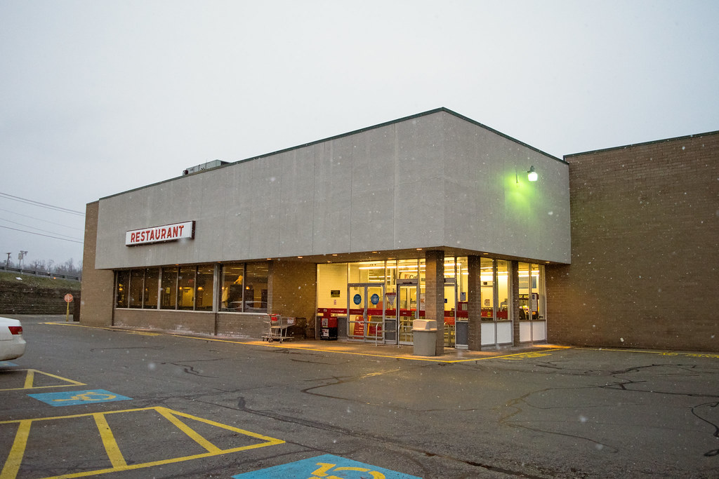 Kmart Restaurant and secondary store entrance This was onc… Flickr