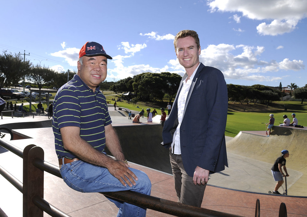 Mirror Skate Park Ian Goodenough and Albert Jacob at Mirro… Flickr