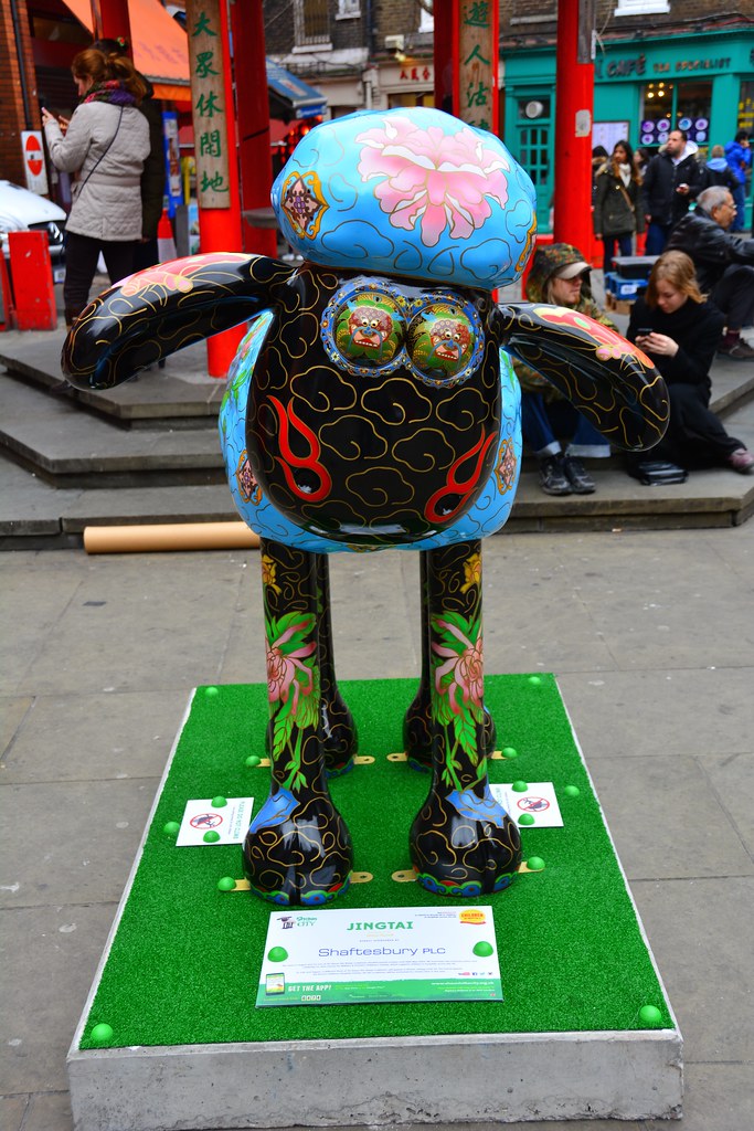 London Shaun In The City, Jingtai By Simon Farrell Flickr