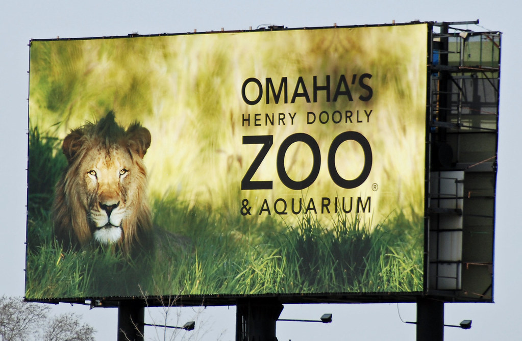 billboard Omaha's Henry Doorly Zoo & Aquarium brtek Flickr