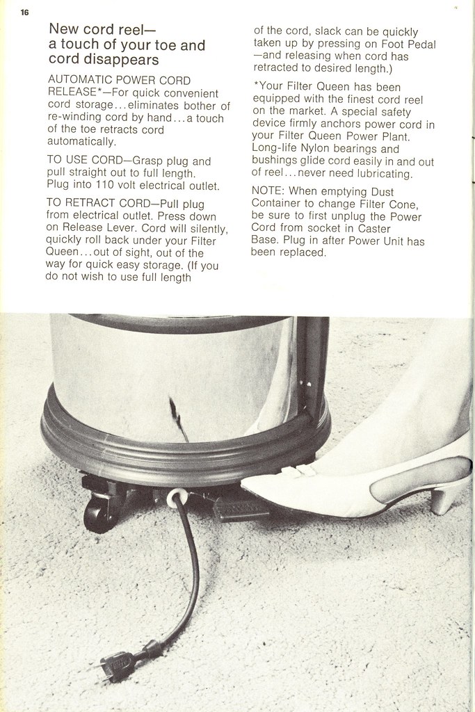 1970 Filter Queen 1970 Filter Queen Instruction Manual File Photo