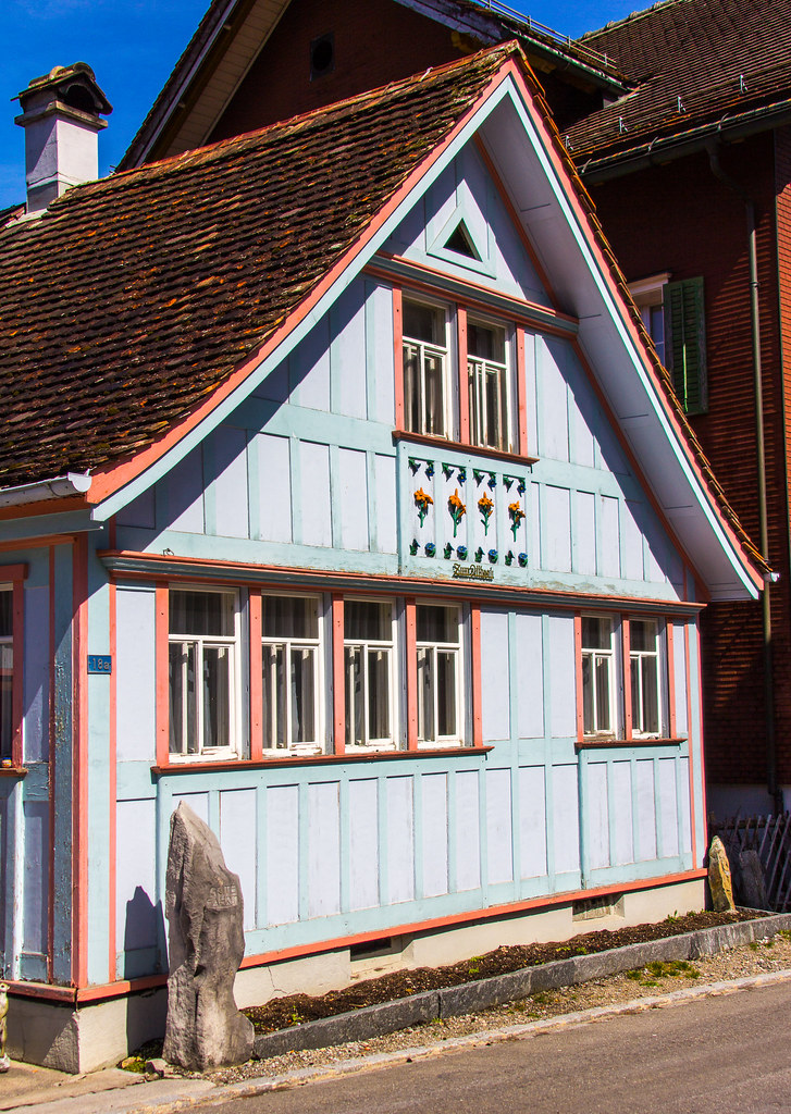 Appenzeller Haus Typical Appenzell village house ArweBar Flickr