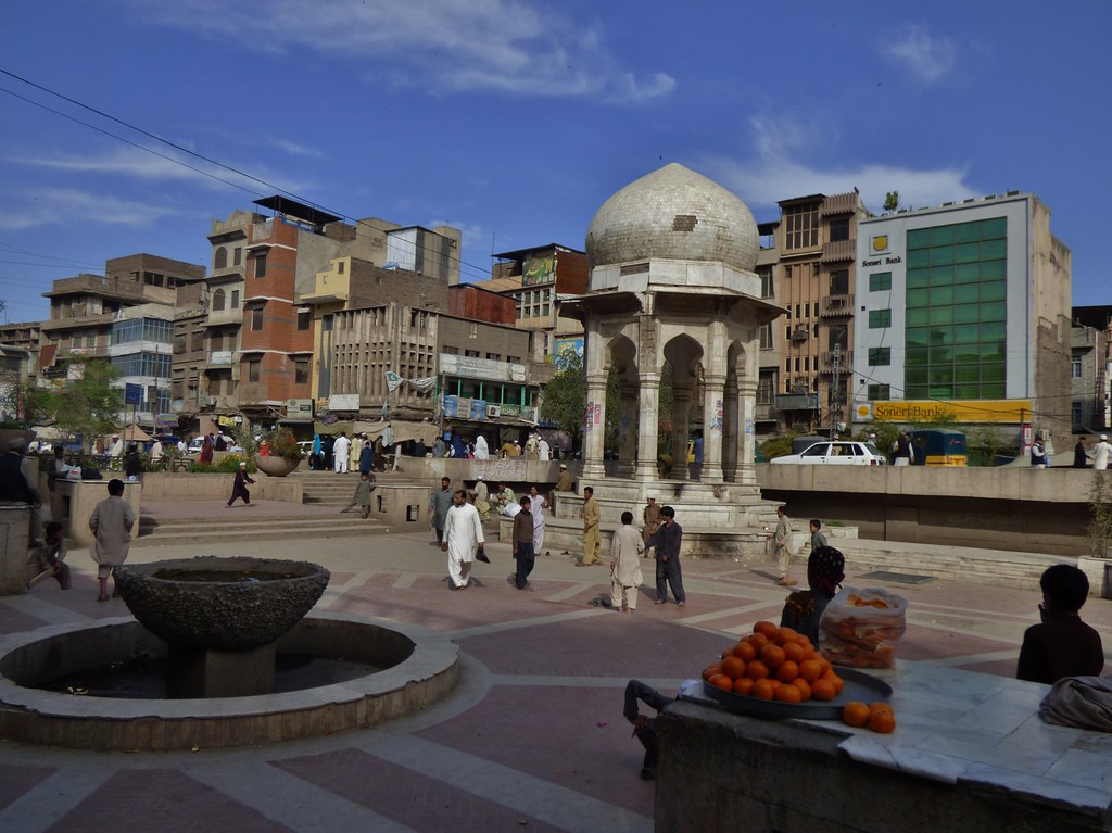 Chowk Yadgaar in Peshawar, Khyber Pakhtunkhwa, Pakistan … Flickr
