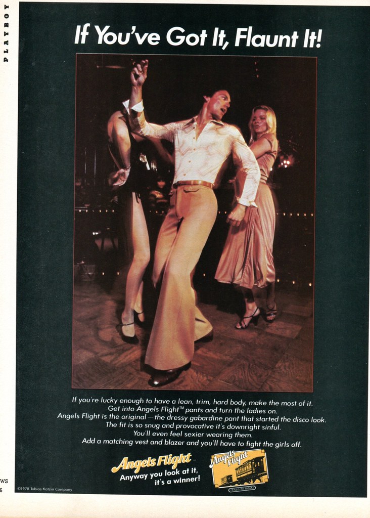 1978 Angels Flight Clothing Advertisement Playboy July 197… | Flickr
