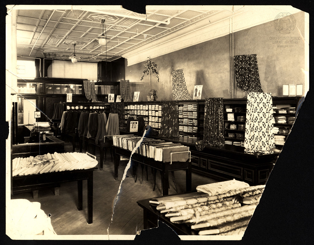 Geo. E. Stifel & Co. Interior, Fabric Department Interior … Flickr