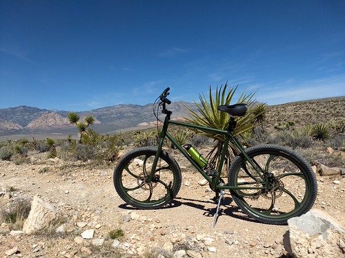 My Security Rental Bike in Vegas Red Rock Canyon Flickr