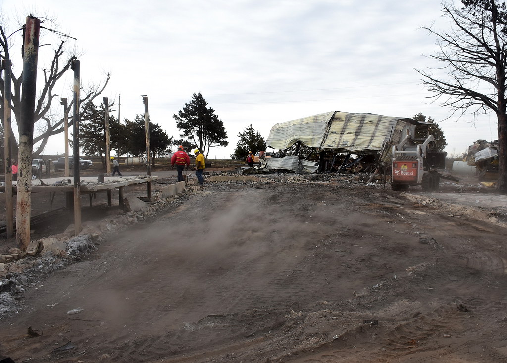 2018 Disaster Relief Vici, Oklahoma Wildfire In April … Flickr