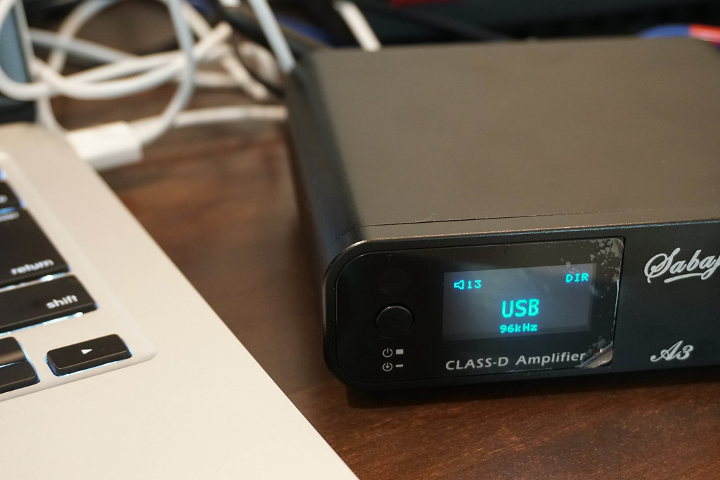 Sabaj A3 80Wx2 デジタルパワーアンプ Bluetooth 4.2 ハイファイクラス D AMP USB