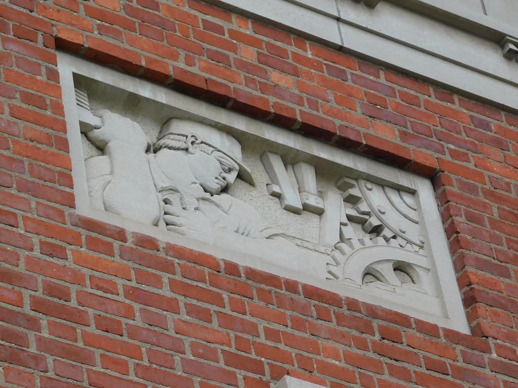 Geneva, New York Post Office Relief Stone relief entitled … Flickr