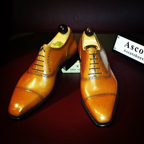 Our Vass toecap in the U last with single sole. Tan Cognac… Flickr