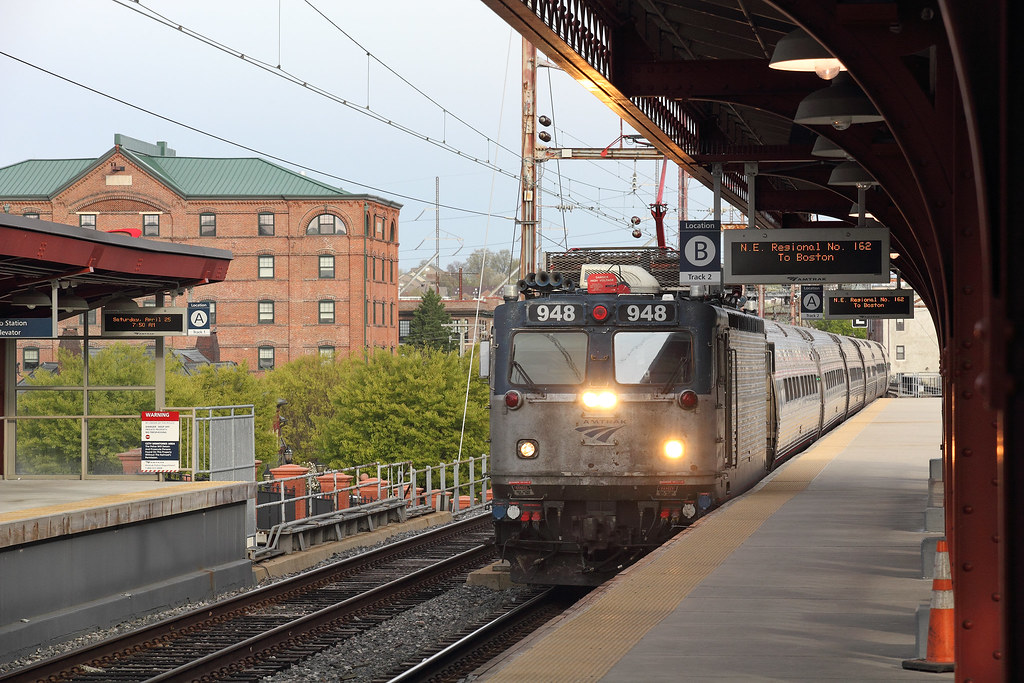 Amtrak AEM7 Wilmington, Delaware Ryan Keene Flickr