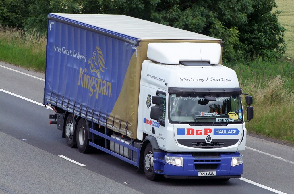 D&P Haulage (YX13AZU) M62...Rawcliffe.....Goole..... © Kan… Flickr