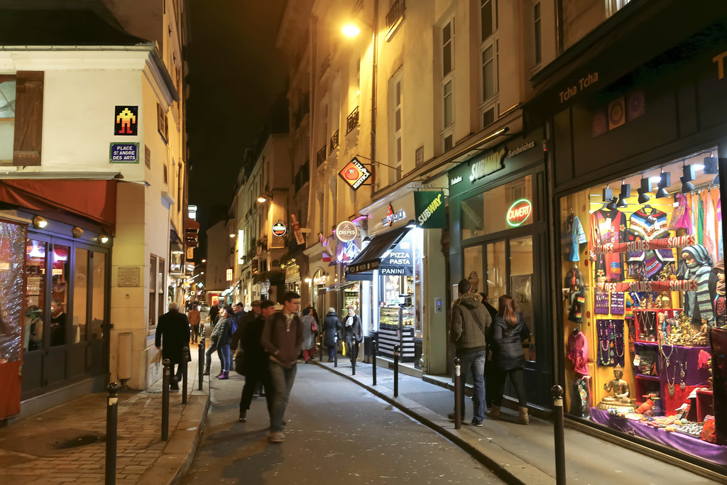 Rue SaintAndré des Arts Paris (France) Rue SaintAndré … Flickr