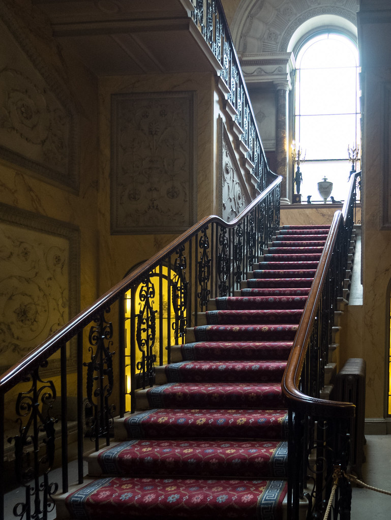Harewood House Entrance Hall, 1765 Rob Barnard Flickr