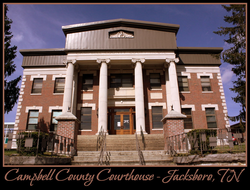 For Sale TN Courthouse Postcard Collection Campbell Flickr
