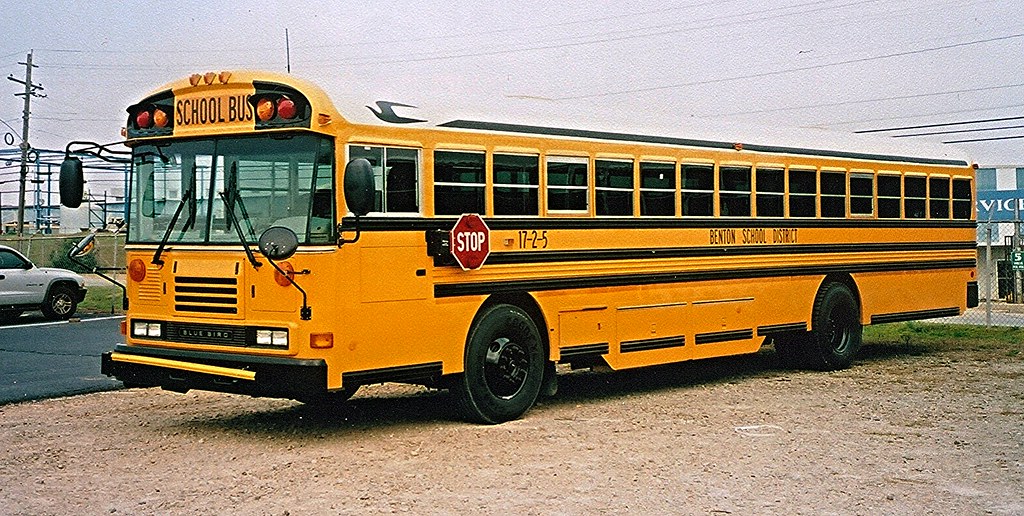 ARKANSAS BLUE BIRD BUS BENTON SCHOOL DISTRICT TN Bus Man Flickr