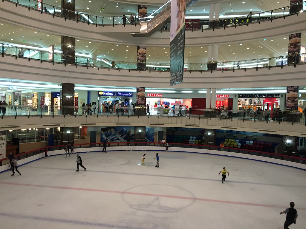 Ice Skating Rink City Center Doha Qatar Mohamod Fasil Flickr