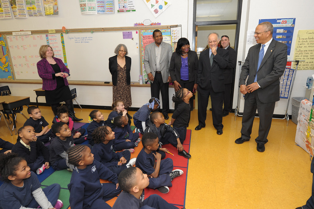 Lt. Governor Tours Baltimore International Academy Charter