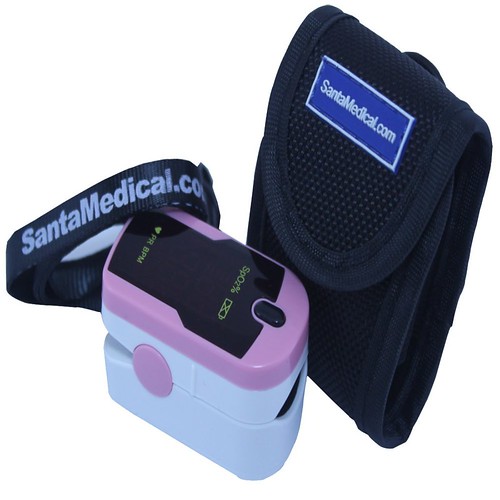 sm110 Pink Color Pulse Oximeter Santamedical Pulse Oximet… Flickr