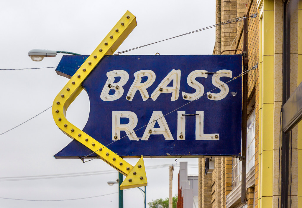 The Brass Rail A bar in Hays, Kansas Brandon Bartoszek Flickr