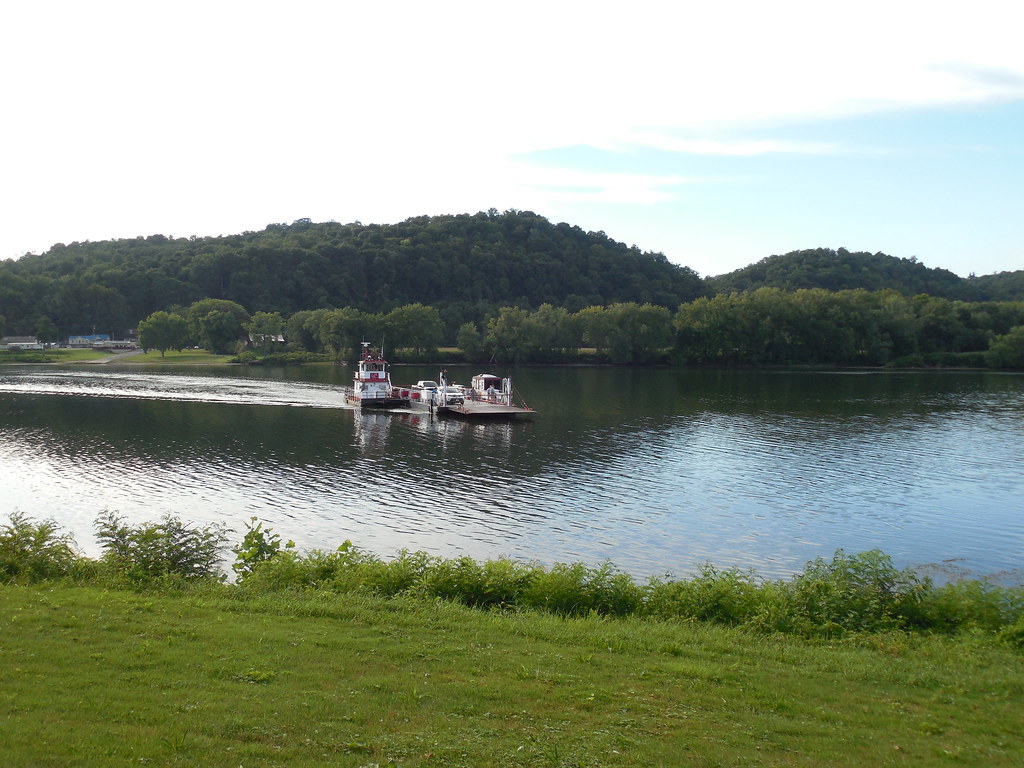 Sistersville Ferry Sistersville, West Virginia The only fe… Flickr