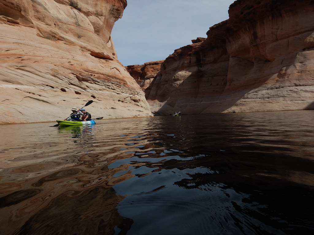20180331 Antelope Canyon Kayak Trip 9AM Lake Powell Hidden Canyon