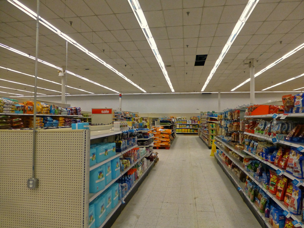 Pet Aisle This store opened as a Kmart on November 16th, 1… Flickr