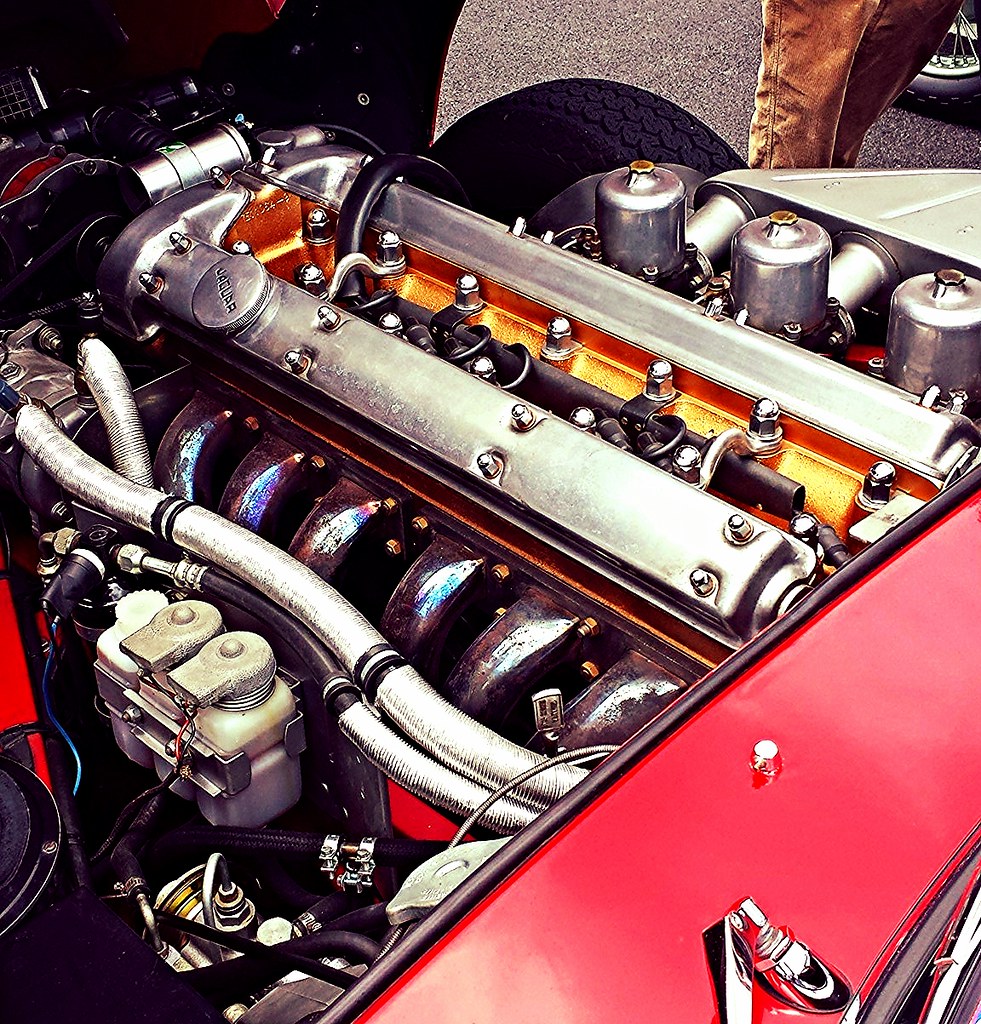Jaguar XK6 engine | O'Reilly Bristol Cruise-In | steviep187 | Flickr