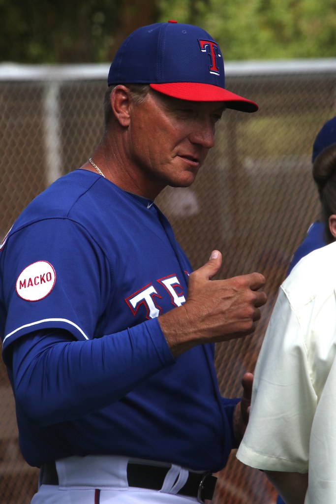Jeff Banister Texas Rangers Mike LaChance Flickr