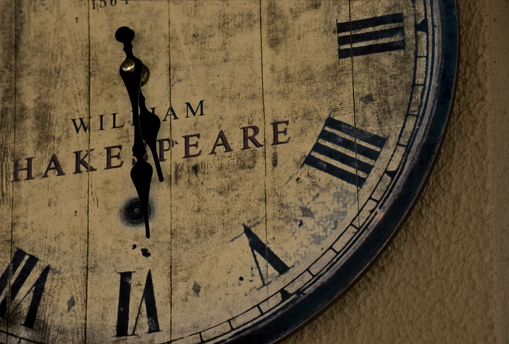Shakespeare "Time is too slow for those who wait..too quic… Flickr