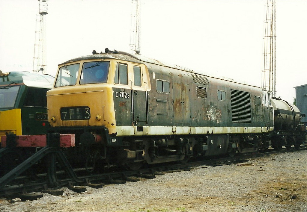 BR Class 35 D7029 Old Oak Commom, London British Railway… Flickr
