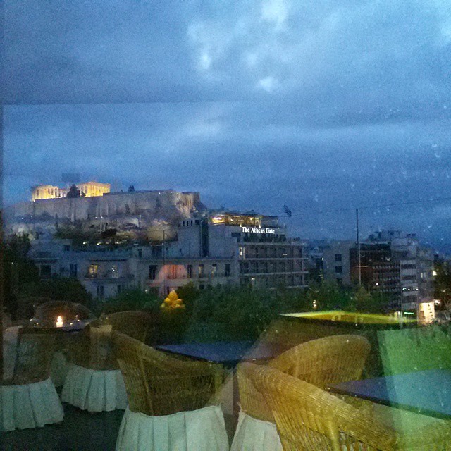 Royal Olympic Hotel Athens Com vista para Acrópole Hora … Flickr