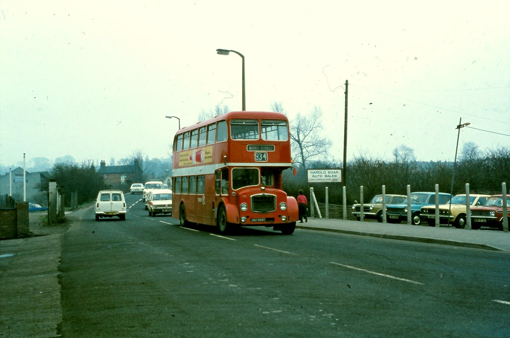 BS0792 JNU988D LANGLEY MILL MON 03.04.1978 David Russon Flickr