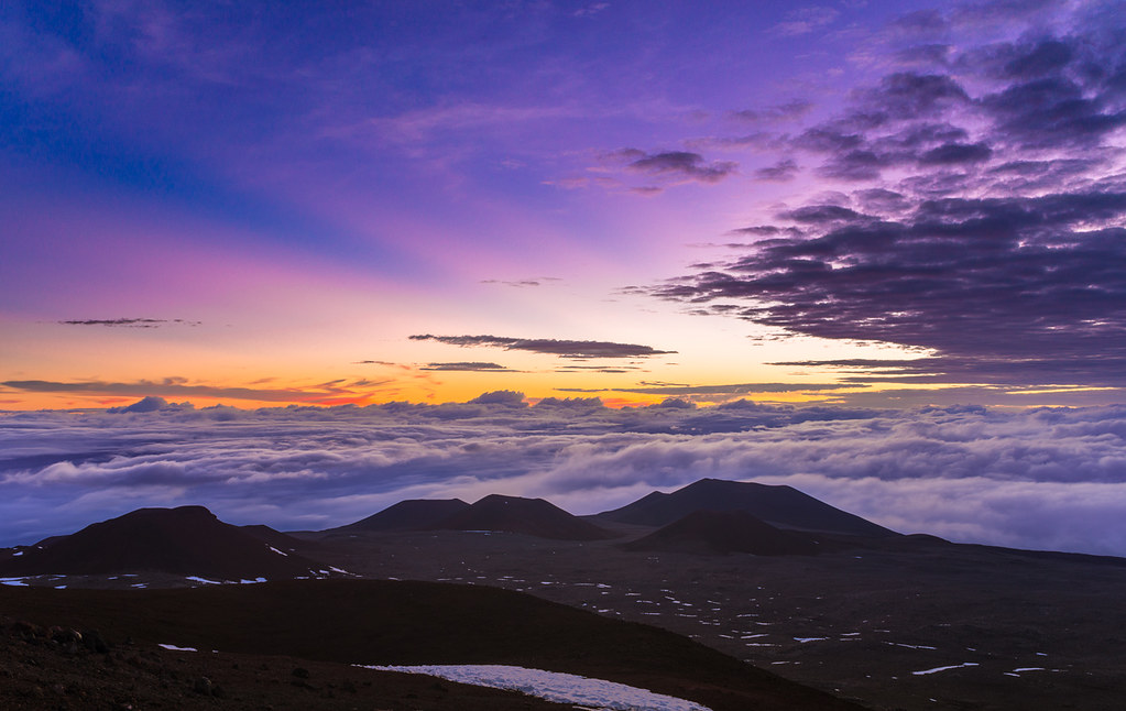 Mauna Kea Hawaii Mauna Kea at sunrise, highest point on … Anish
