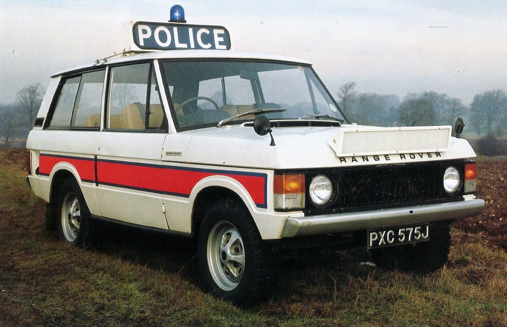 1971 RANGE ROVER V8 POLICE CAR PXC575J No longer on D.V.… Flickr