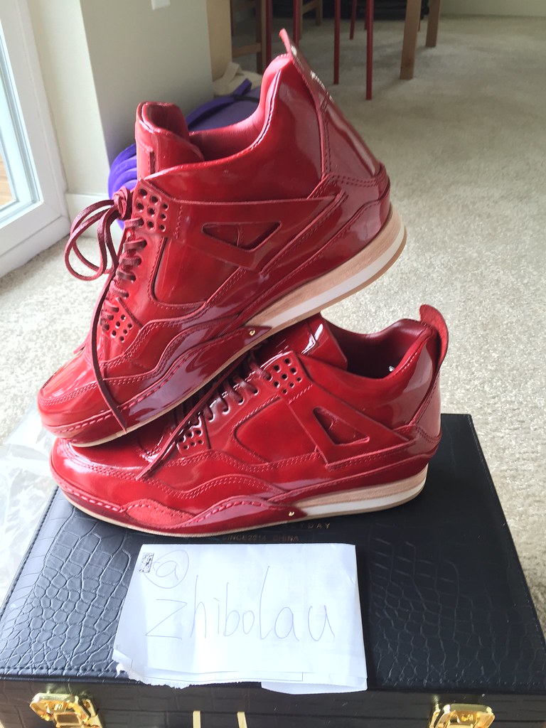 Air Jordan 4 Wine Red 343/500 numbered 1.5k taking offers Flickr