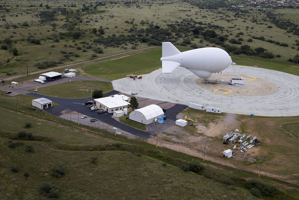 OAM Tethered Aerostat Radar System (TARS) Fort Huachuca, A… Flickr