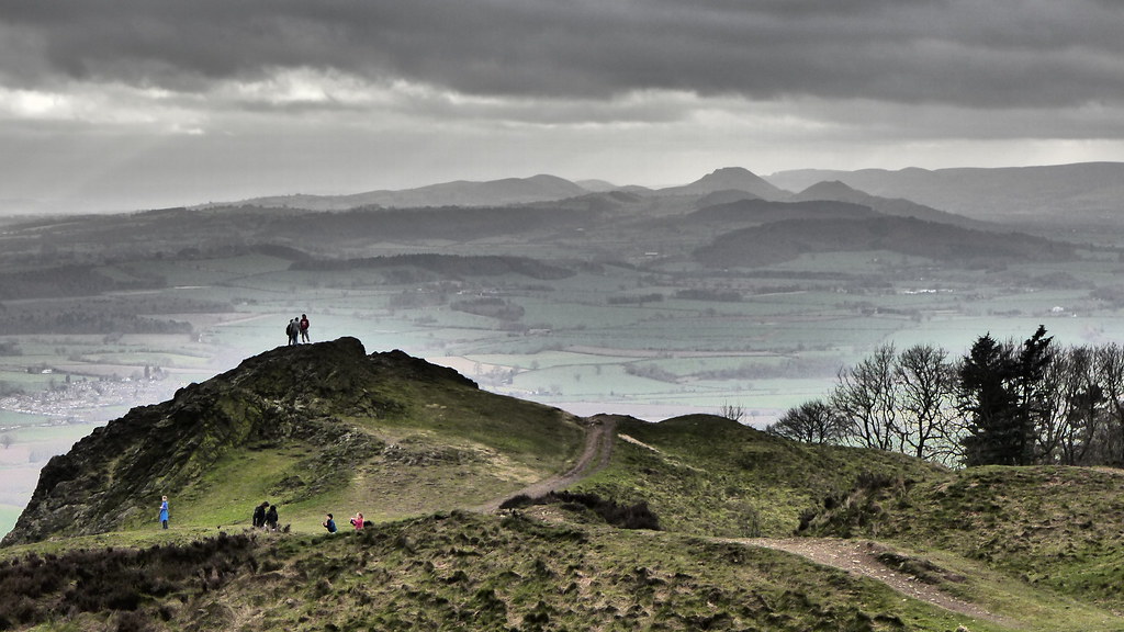 The Wrekin View from the summit of The Wrekin, looking sou… Flickr