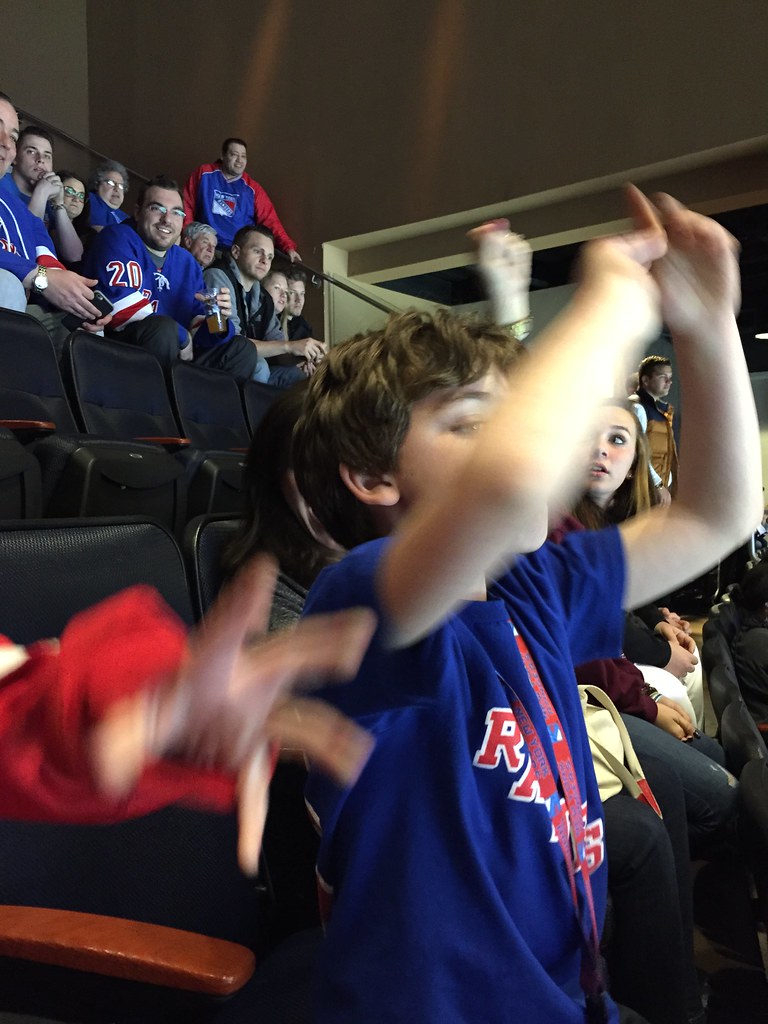 NY Rangers vs Columbus Bluejackets, April 6, 2015 marek.greg Flickr