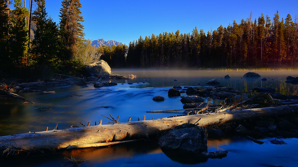Leigh Lake Explored Long Exposure taken at the south end… Flickr