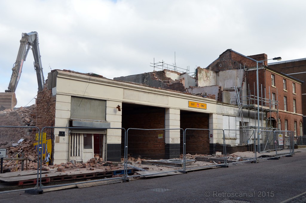 Demolition Of The NCP Car Park Entrance & Boxing Club, Church Street