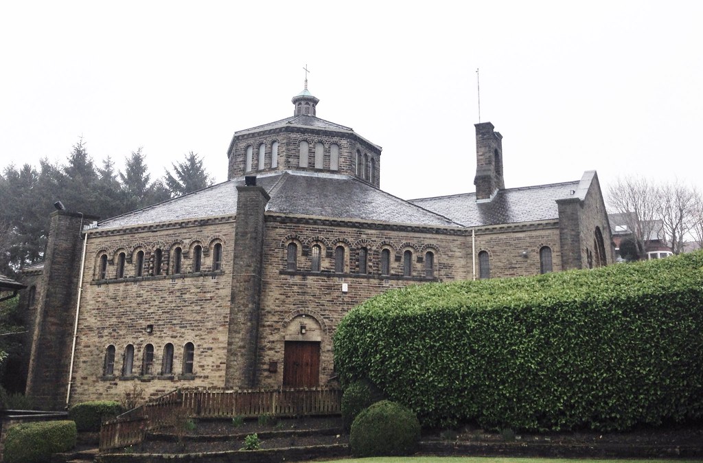 Unusual shaped church. First Martyrs RC Church. 1935. The … Flickr