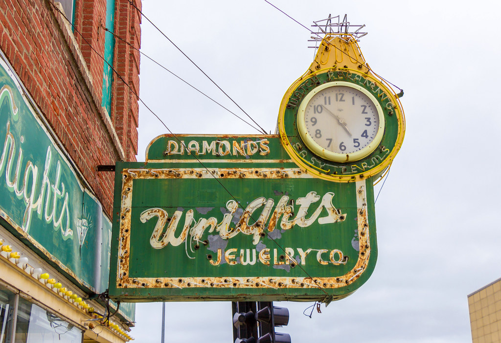 Wright's Jewelry Sign St. Joseph, Missouri Brandon Bartoszek Flickr