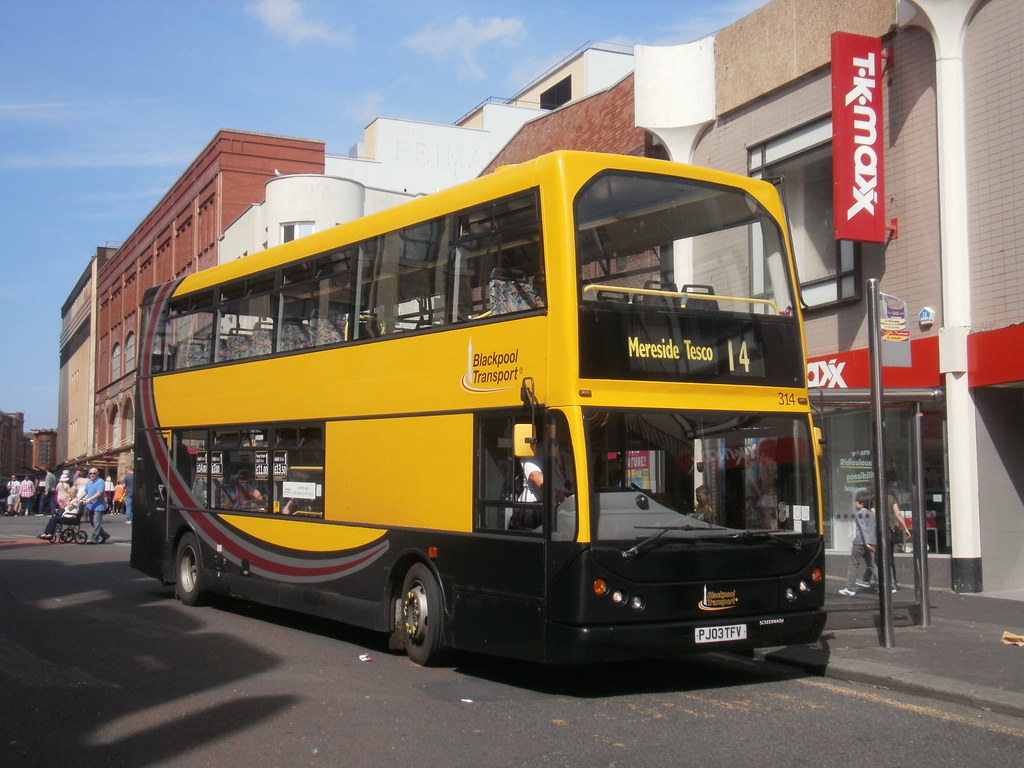 Blackpool Transport 314 PJ03TFV Blackpool Transport East L… Flickr