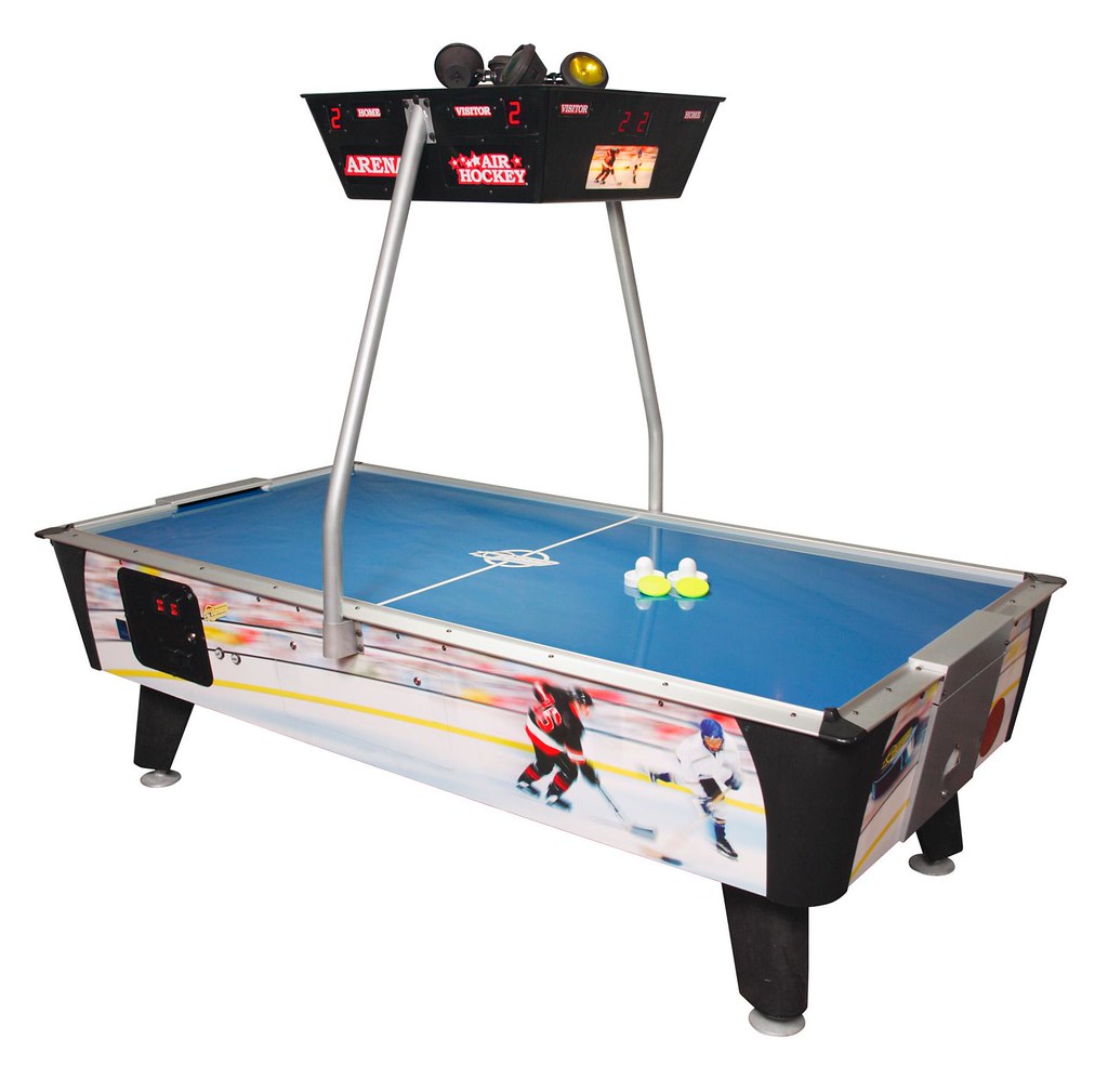 Dynamo Arena Air Hockey Our first table with sound and lig… Flickr